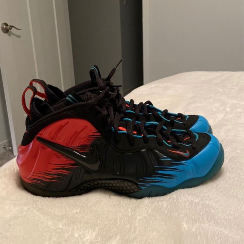 foamposite spiderman for sale